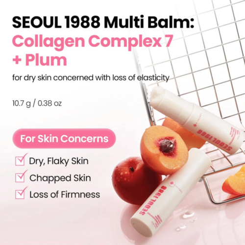 K-SECRET SEOUL 1988 Multi Balm : Collagen Complex 7 + Plum K-SECRET SEOUL 1988 Multi Balm : Collagen Complex 7 + Plum