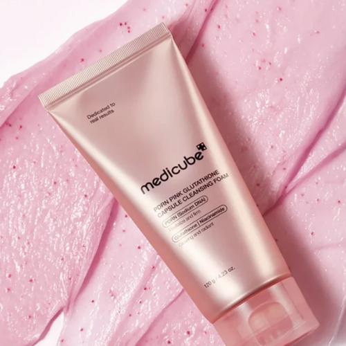 Medicube PDRN Pink Glutathione Capsule Cleansing Foam Medicube PDRN Pink Glutathione Capsule Cleansing Foam