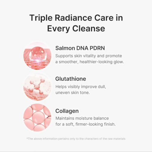 Medicube PDRN Pink Glutathione Capsule Cleansing Foam Medicube PDRN Pink Glutathione Capsule Cleansing Foam