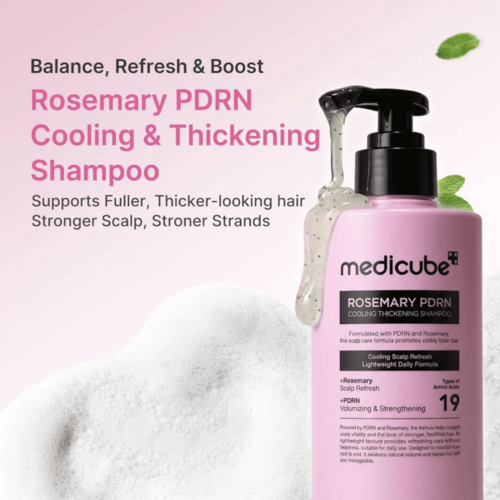 Medicube Rosemary PDRN Cooling Thickening Shampoo Medicube Rosemary PDRN Cooling Thickening Shampoo