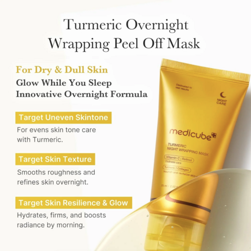 Medicube Kojic Acid Turmeric Night Wrapping Mask Medicube Kojic Acid Turmeric Night Wrapping Mask