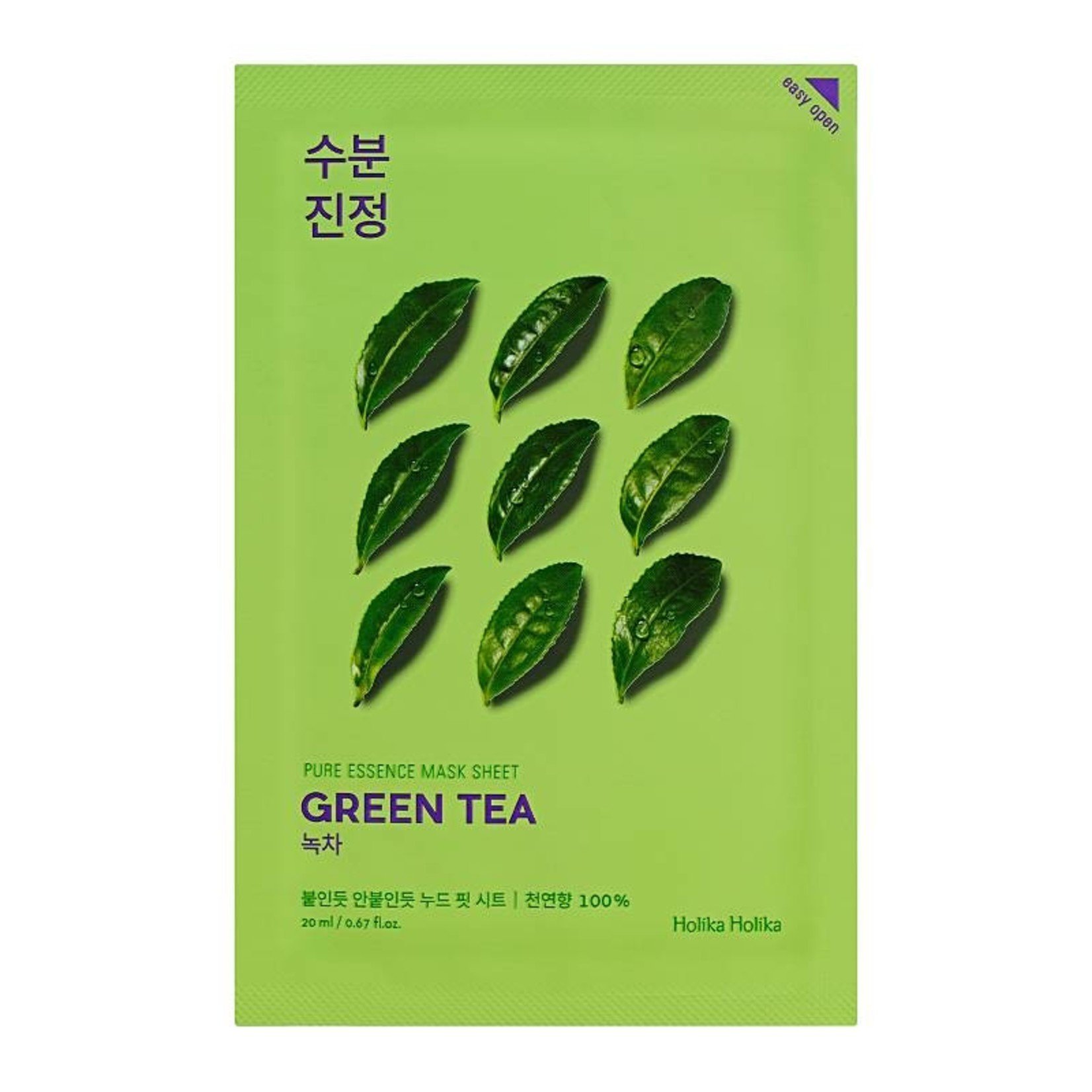Holika Holika Pure Essence Mask Sheet Green Tea 10 pcs
