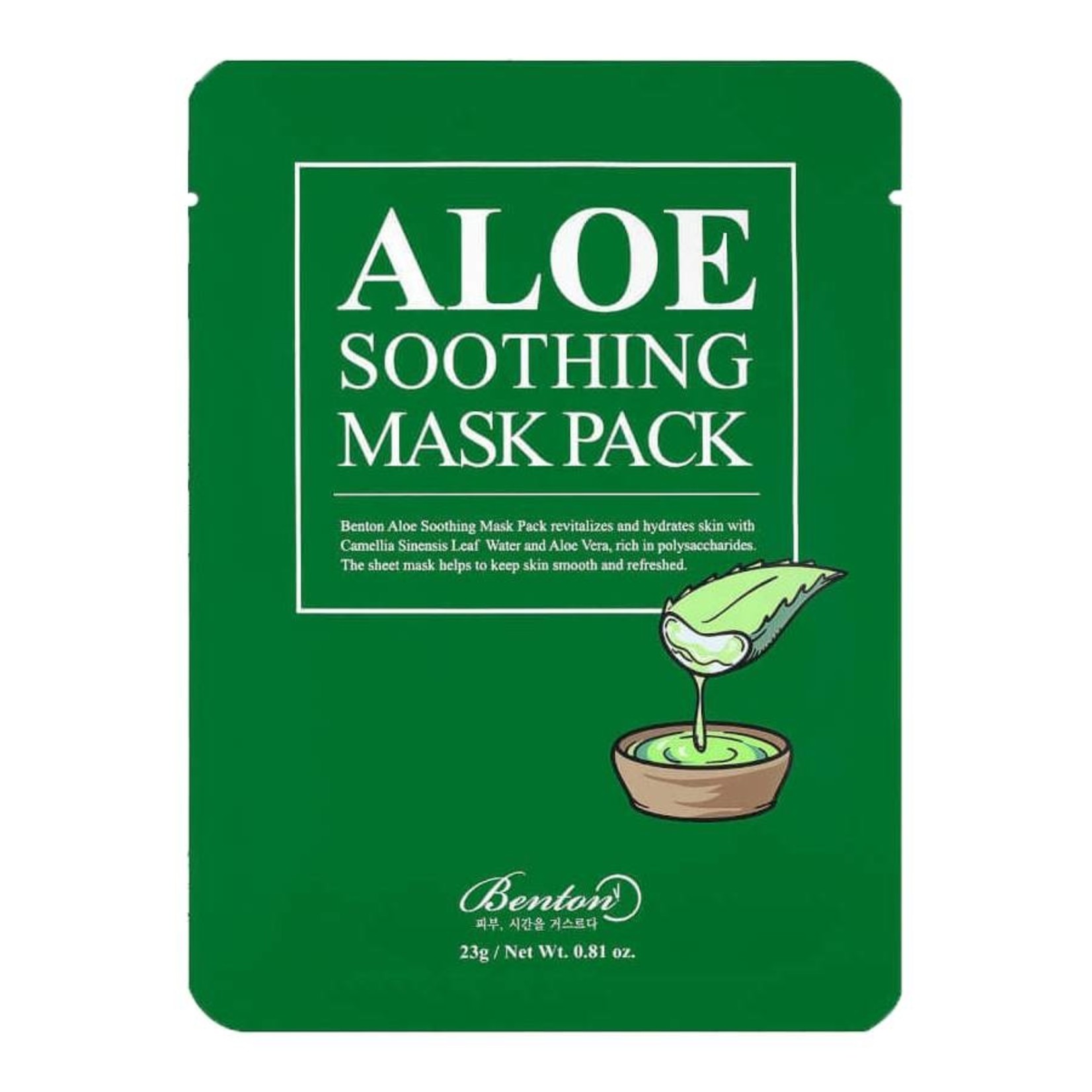 Benton Aloe Soothing Mask Pack 10 pcs