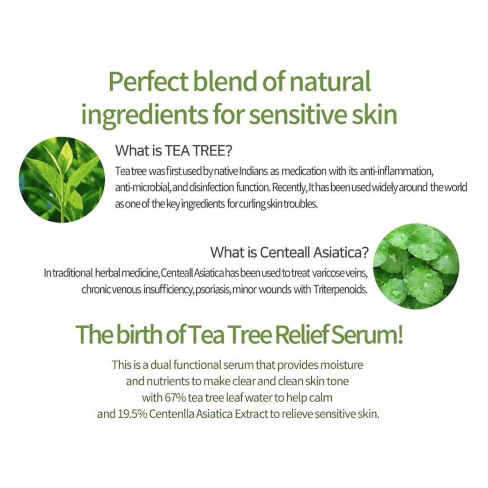 iUNIK Tea Tree Relief Serum