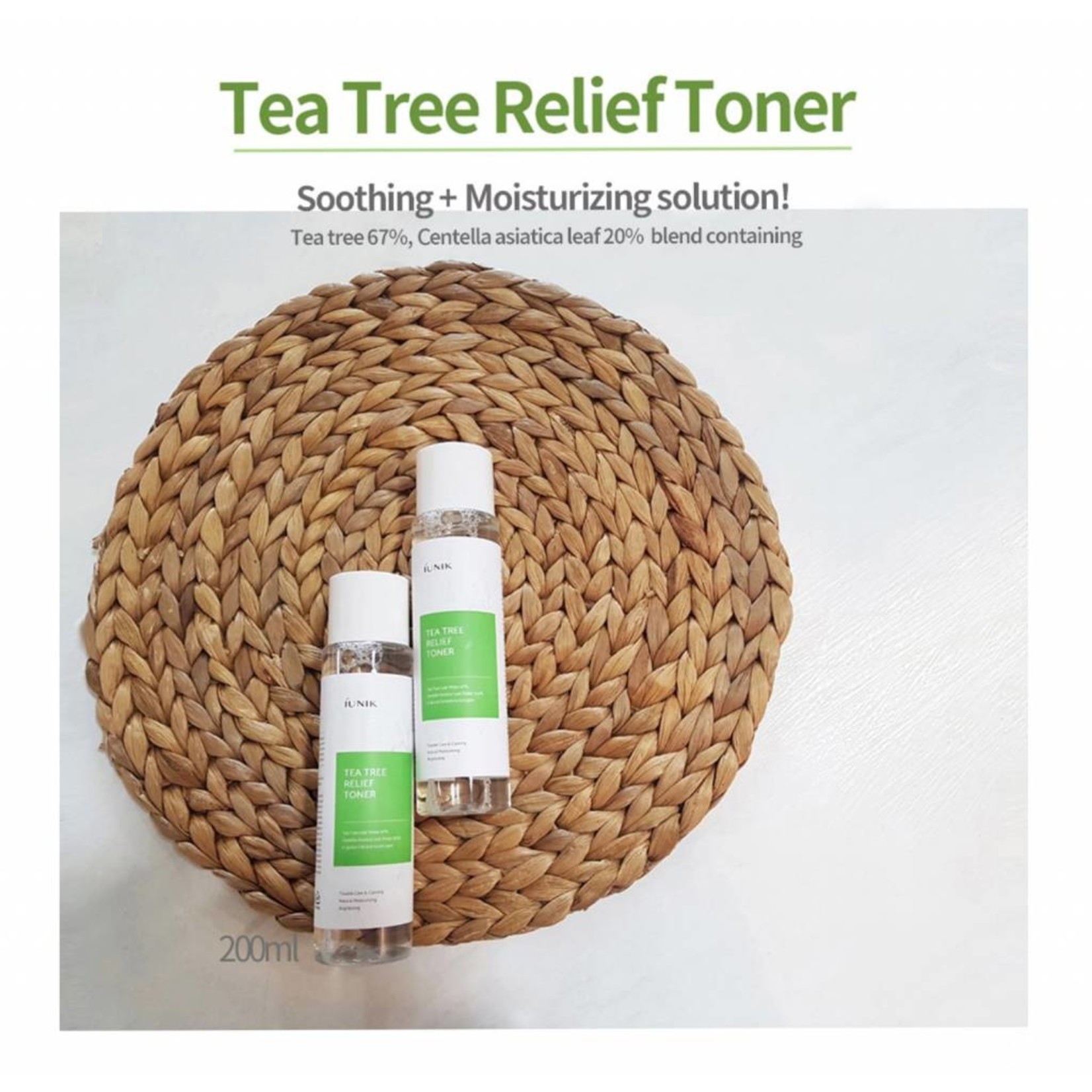 iUNIK Tea Tree Relief Toner