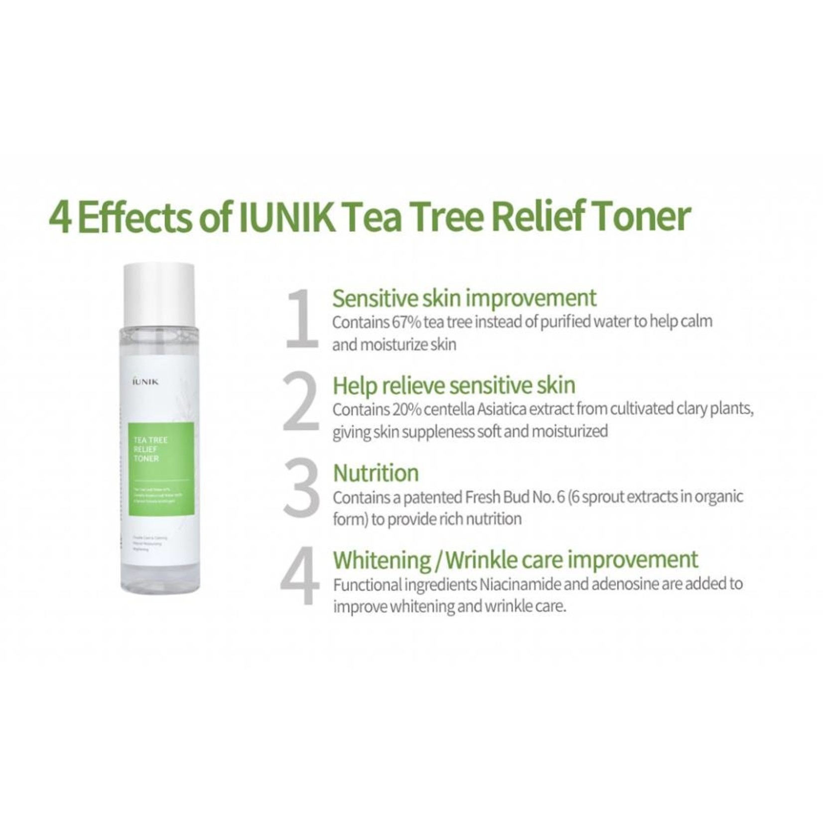 iUNIK Tea Tree Relief Toner