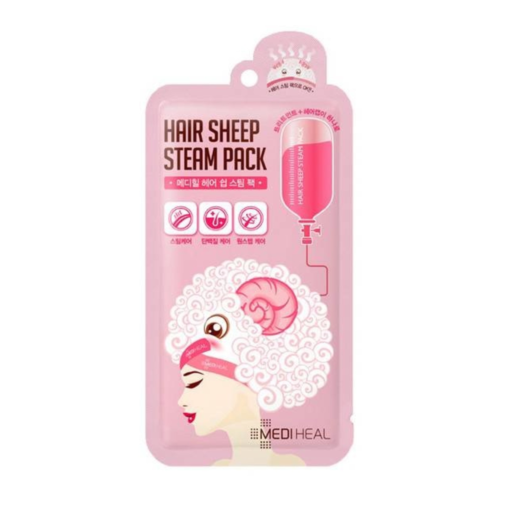 Mediheal Hair Sheep Steam Pack 10pcs