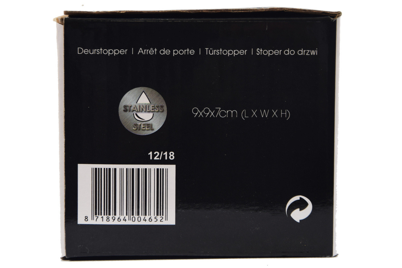 Merkloos Zilveren Deurvastzetter En Deurklem Voor Stevige Deurbeveiliging - 7 cmx9cm - Metaal - 1.2 kg Merkloos Zilveren Deurvastzetter En Deurklem Voor Stevige Deurbeveiliging - 7 cmx9cm - Metaal - 1.2 kg