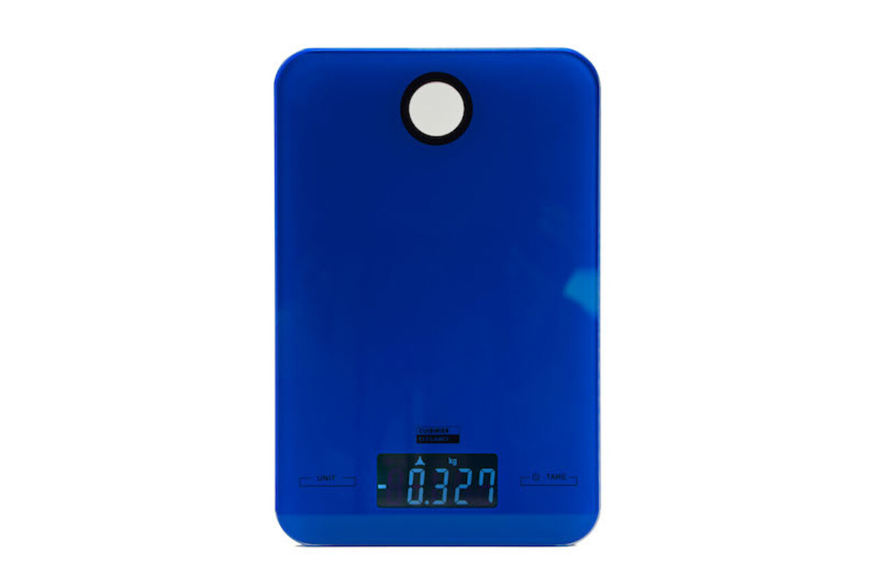 Discountershop Digital kitchen scale 5 KG with kitchen timer \ Blue Discountershop Digital kitchen scale 5 KG with kitchen timer \ Blue