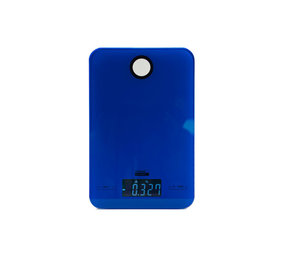 Discountershop Digitale keukenweegschaal 5 KG met keuken timer\Blauw Discountershop Digitale keukenweegschaal 5 KG met keuken timer\Blauw