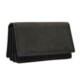 4 East Vintage Leather Ladies Wallet - Ideal Ladies Wallet Tough Leather Wallet Household wallet 17 cards Ladies wallet - Harmonica wallet buffalo leather Wallet black Wrap wallet - Harmonica wallet 4 East Vintage Leather Ladies Wallet - Ideal Ladies Wallet Tough Leather Wallet Household wallet 17 cards Ladies wallet - Harmonica wallet buffalo leather Wallet black Wrap wallet - Harmonica wallet