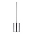 Stylish Toilet Brush with Holder - 10x38x38 cm - Made of Stainless Steel - 0.52 kg Stylish Toilet Brush with Holder - 10x38x38 cm - Made of Stainless Steel - 0.52 kg