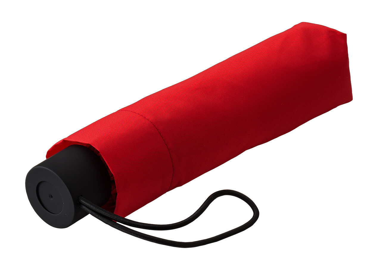 Merkloos Handmatige Paraplu Voor Droogte In Stijl: Ø98 Cm - Rood - Grote Paraplu | Aluminium Frame | Polyester Doek | Unisex