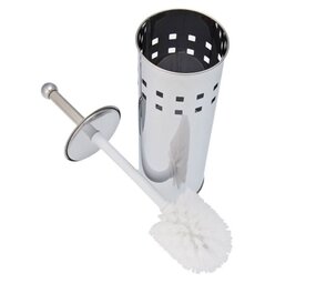Merkloos Hedendaagse Zilveren Rvs Toiletset - Inclusief Stijlvolle Houder - Afmetingen: 9,8 x 37,5 x 37 cm - Gewicht: 351 G Merkloos Hedendaagse Zilveren Rvs Toiletset - Inclusief Stijlvolle Houder - Afmetingen: 9,8 x 37,5 x 37 cm - Gewicht: 351 G