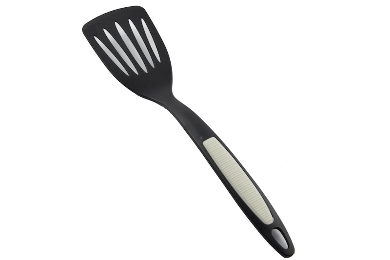 Merkloos Volledige Keukengerei Assortiment - Zwarte Kunststof Keukenhulpen - Vaatwasmachinebestendig - 32 x 3 x 32 Cm - Gewicht: 1.50 Kg - 5 Stuks