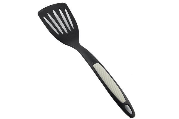 Merkloos Volledige Keukengerei Assortiment - Zwarte Kunststof Keukenhulpen - Vaatwasmachinebestendig - 32 x 3 x 32 Cm - Gewicht: 1.50 Kg - 5 Stuks