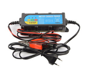 All Ride Efficient 12V 6A Battery Charger For Cars And Motorcycles - Black, 600g, 18cm Length, 1A Trickle Charger And Fast Charger All Ride Efficient 12V 6A Battery Charger For Cars And Motorcycles - Black, 600g, 18cm Length, 1A Trickle Charger And Fast Charger