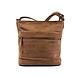 Bicky Bernard Bicky Bernard Omhang Schoudertas Ritsvakjes Trendy Tas - Camel - Cognac Bicky Bernard Bicky Bernard Omhang Schoudertas Ritsvakjes Trendy Tas - Camel - Cognac
