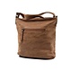 Bicky Bernard Bicky Bernard Omhang Schoudertas Ritsvakjes Trendy Tas - Camel - Cognac Bicky Bernard Bicky Bernard Omhang Schoudertas Ritsvakjes Trendy Tas - Camel - Cognac