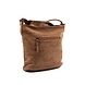 Bicky Bernard Bicky Bernard Omhang Schoudertas Ritsvakjes Trendy Tas - Camel - Cognac Bicky Bernard Bicky Bernard Omhang Schoudertas Ritsvakjes Trendy Tas - Camel - Cognac