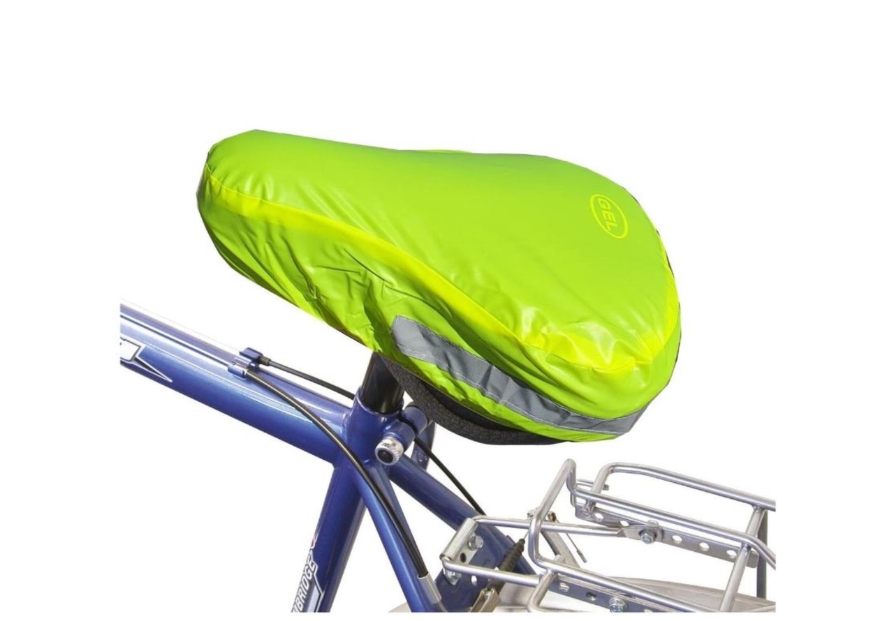 Dunlop Kwalitatief Zadeldekje Voor Fietsen - Gele Tint - Afmetingen 25 Cm X 0.50 Cm - Polyester - Waterdicht Dunlop Kwalitatief Zadeldekje Voor Fietsen - Gele Tint - Afmetingen 25 Cm X 0.50 Cm - Polyester - Waterdicht