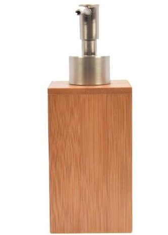 Discountershop Duurzame Bamboe Zeepdispenser - Milieuvriendelijk Zeeppompje Van Hout (Breedte: 6.5 Cm, Hoogte: 18 Cm, Lengte: 7 Cm Discountershop Duurzame Bamboe Zeepdispenser - Milieuvriendelijk Zeeppompje Van Hout (Breedte: 6.5 Cm, Hoogte: 18 Cm, Lengte: 7 Cm