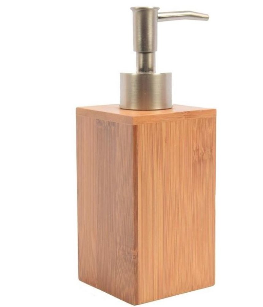 Discountershop Duurzame Bamboe Zeepdispenser - Milieuvriendelijk Zeeppompje Van Hout (Breedte: 6.5 Cm, Hoogte: 18 Cm, Lengte: 7 Cm Discountershop Duurzame Bamboe Zeepdispenser - Milieuvriendelijk Zeeppompje Van Hout (Breedte: 6.5 Cm, Hoogte: 18 Cm, Lengte: 7 Cm