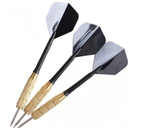Merkloos Dartboard Deluxe arrows 3 pieces - Dartboard arrows 15cm - 20gram