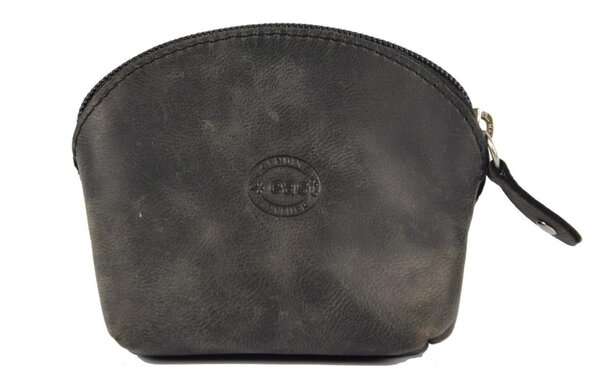 4 East Trendy Women's Leather Wallet - Black Zipper Wallet - 11X9.5X3 Cm - 7 Card Pockets 4 East Trendy Women's Leather Wallet - Black Zipper Wallet - 11X9.5X3 Cm - 7 Card Pockets