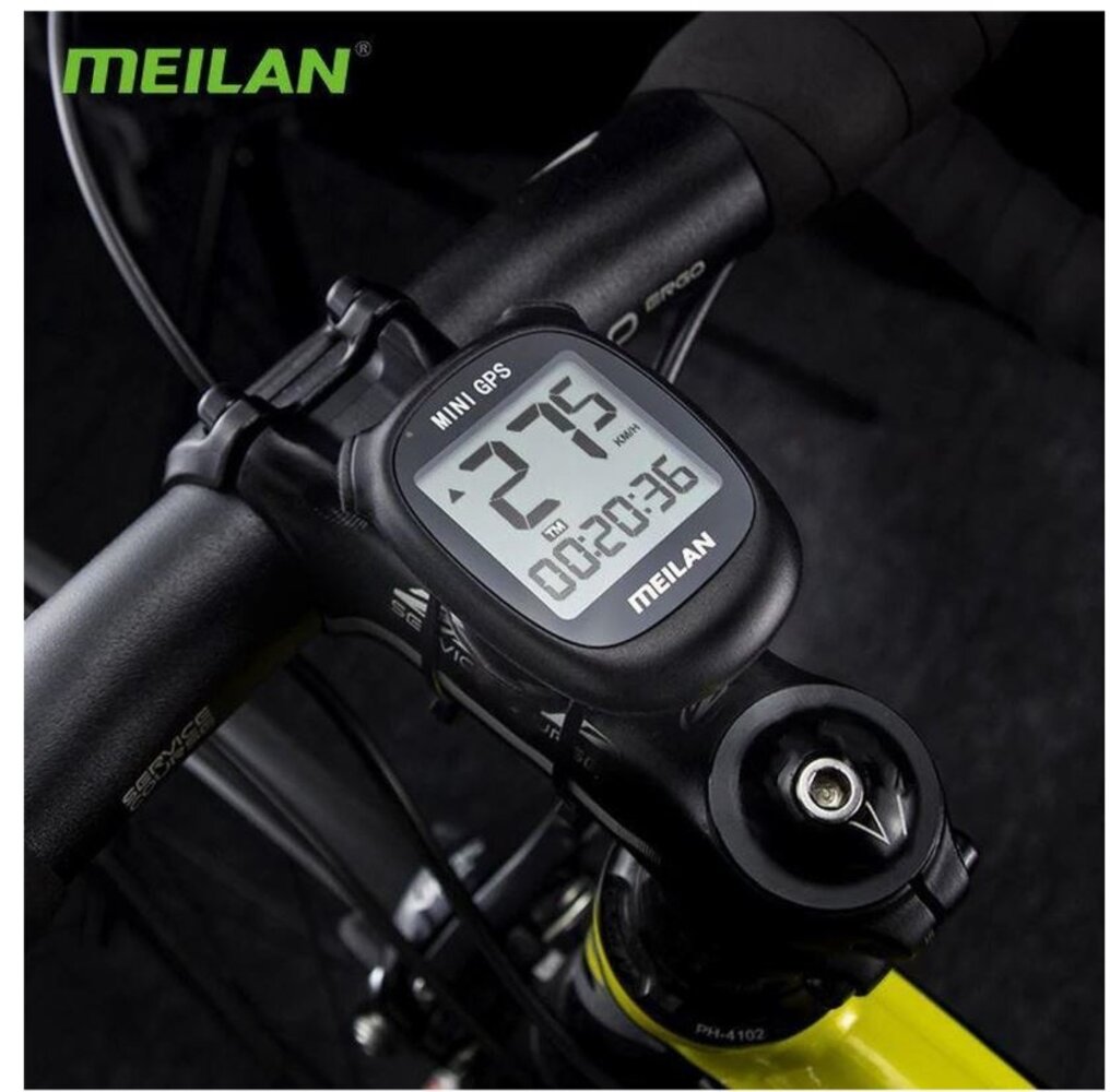 Merkloos Fietscomputer IPX6 - USB oplaadbaar - Fietscomputer 1.6 inch mono LCD - Zwart Merkloos Fietscomputer IPX6 - USB oplaadbaar - Fietscomputer 1.6 inch mono LCD - Zwart