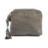 Bicky Bernard  Bicky Bernard Schoudertas Grijs met 3 ritsen - tas - tassen - schoudertas dames - handtas - grijs schoudertas - schoudertas meiden - Bicky Bernard  Bicky Bernard Schoudertas Grijs met 3 ritsen - tas - tassen - schoudertas dames - handtas - grijs schoudertas - schoudertas meiden -