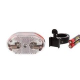 Discountershop Bicycle headlight with holder with two FREE AAA batteries Discountershop Bicycle headlight with holder with two FREE AAA batteries