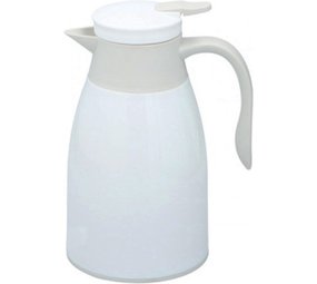 Discountershop Thermoskan 1 liter- isoleerkan - kan 1 liter - Thermos 1 liter - Wit Discountershop Thermoskan 1 liter- isoleerkan - kan 1 liter - Thermos 1 liter - Wit