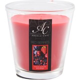 Discountershop 1x Discountershop Red Berries | SCENTED CANDLE IN GLASS - 30 burning hours - 11x10.5 cm Discountershop 1x Discountershop Red Berries | SCENTED CANDLE IN GLASS - 30 burning hours - 11x10.5 cm