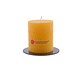 Discountershop Discountershop® | rustieke kaars Inclusief onderzetter| Stompkaars 8 x 7 cm| okergeel - 30 branduren Discountershop Discountershop® | rustieke kaars Inclusief onderzetter| Stompkaars 8 x 7 cm| okergeel - 30 branduren