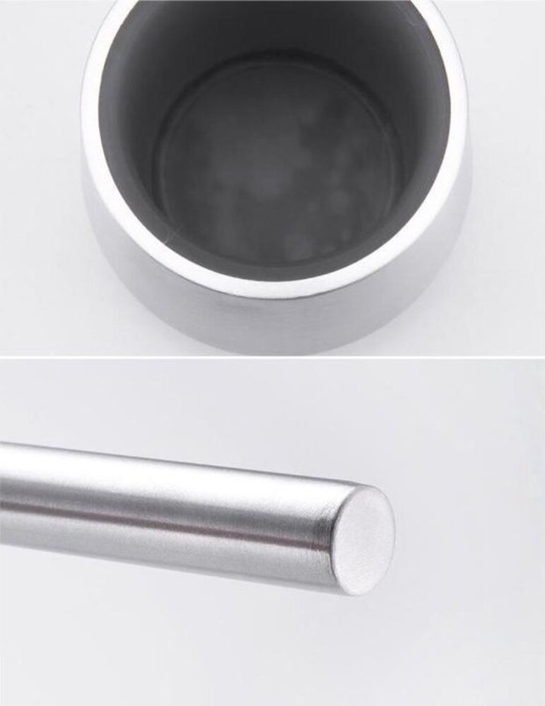 Discountershop 3 X Toilet Brush Stainless Steel - Toilet Brush Stainless Steel - Stainless Steel Toilet Brush in Holder - Toilet Brush Holder - Toilet Brush - Toilet Brush with Holder Freestanding - Brushed Stainless Steel Discountershop 3 X Toilet Brush Stainless Steel - Toilet Brush Stainless Steel - Stainless Steel Toilet Brush in Holder - Toilet Brush Holder - Toilet Brush - Toilet Brush with Holder Freestanding - Brushed Stainless Steel