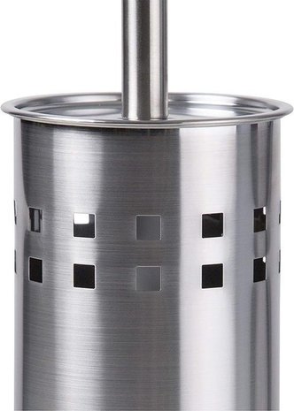 Merkloos 4 Stuks Toiletborstel RVS- geborsteld RVS - Wcborstel - RVS Toiletborstel in houder - Toiletborstelhouder - Wc borstel Merkloos 4 Stuks Toiletborstel RVS- geborsteld RVS - Wcborstel - RVS Toiletborstel in houder - Toiletborstelhouder - Wc borstel