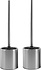 2 X Toiletborstel RVS - Wc-borstel Rvs - RVS Toiletborstel in houder - Toiletborstelhouder - Wcborstel - Toiletborstel met houder vrijstaand - RVS geborsteld
