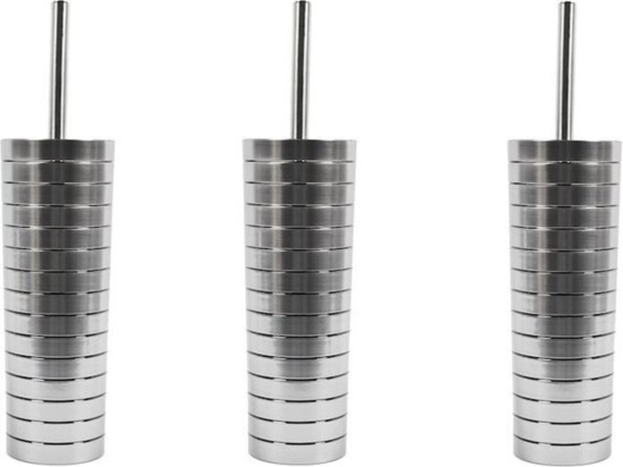 Merkloos 5 Stuks Toiletborstel Plastic toiletborstel RVS look toiletborstel Toiletborstelhoud 37x10cm WC Borstel Toilet Borstel Merkloos 5 Stuks Toiletborstel Plastic toiletborstel RVS look toiletborstel Toiletborstelhoud 37x10cm WC Borstel Toilet Borstel