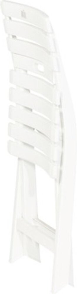 Merkloos 3x Robuuste kunststof klapstoel | Wit | Opvouwbaar stoel | 46 cm x 41 cm x 78 cm Merkloos 3x Robuuste kunststof klapstoel | Wit | Opvouwbaar stoel | 46 cm x 41 cm x 78 cm