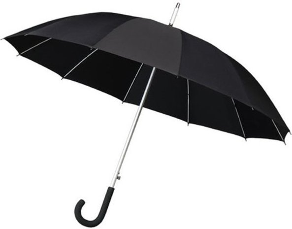 Merkloos 3 X Umbrella - Automatic wind umbrella - Sturdy & Windproof - Windproof - Ø 110 cm - Black - Top Quality - Perfect Quality