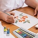 Acryl Paint Acrylverf Set 12tubes 12 ml - sterk gepigmenteerd op waterbasis | acrylverf voor acrylschilderkunst Gifvrij Acryl Paint Acrylverf Set 12tubes 12 ml - sterk gepigmenteerd op waterbasis | acrylverf voor acrylschilderkunst Gifvrij