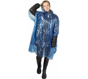 Merkloos Disposable rain poncho transparent/blue for adults |unisex | Raincoat hood | Lightweight |Rain | disposable poncho Merkloos Disposable rain poncho transparent/blue for adults |unisex | Raincoat hood | Lightweight |Rain | disposable poncho