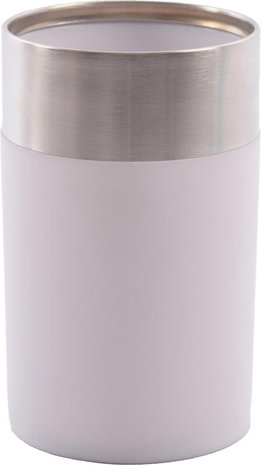 Merkloos Luxe Badkamerset |badkameraccessoires | rvs mat Wit |3 delig | zeeppompje zeepdispenser beker   tandenborstelhouder Merkloos Luxe Badkamerset |badkameraccessoires | rvs mat Wit |3 delig | zeeppompje zeepdispenser beker   tandenborstelhouder