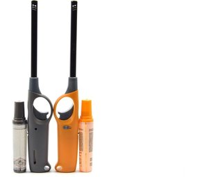 Merkloos Gas Lighter Set With Refill - 2 Refillable Lighters Merkloos Gas Lighter Set With Refill - 2 Refillable Lighters