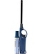 Merkloos Gas Lighter Set with Refills - 2 Refillable Butane Lighters with Child Lock, Fuel Indicator and Flame Adjustment - Red and Blue