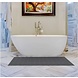 Merkloos Badmat - badmat - zachte schuimmat - badloper - antislip - grijs, 56x90cm onderlegger voor keuken, badkamer, hal, sauna Merkloos Badmat - badmat - zachte schuimmat - badloper - antislip - grijs, 56x90cm onderlegger voor keuken, badkamer, hal, sauna