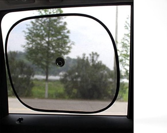 Merkloos Zonwering Zonnescherm Auto UV Protectie 2 Stuks Autozonwering Voor Autoraam Zijruit -Blauw Merkloos Zonwering Zonnescherm Auto UV Protectie 2 Stuks Autozonwering Voor Autoraam Zijruit -Blauw