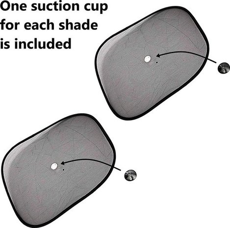 Merkloos Zonwering Zonnescherm Auto UV Protectie 2 Stuks Autozonwering Voor Autoraam Zijruit -Blauw Merkloos Zonwering Zonnescherm Auto UV Protectie 2 Stuks Autozonwering Voor Autoraam Zijruit -Blauw