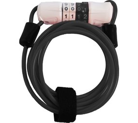 Dunlop Fietsslot Kabelslot Cijferslot 180cm x 4mm Zwart - Combinatieslot - Combination Lock - Fiets , scooter - Fietsslot Combinatie - combinatie fietsslot - fietsslot met code Dunlop Fietsslot Kabelslot Cijferslot 180cm x 4mm Zwart - Combinatieslot - Combination Lock - Fiets , scooter - Fietsslot Combinatie - combinatie fietsslot - fietsslot met code